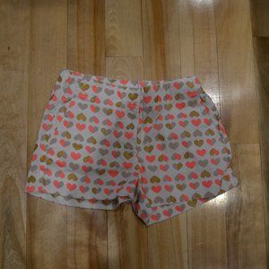Crewcuts Girls (12) Heart Shorts